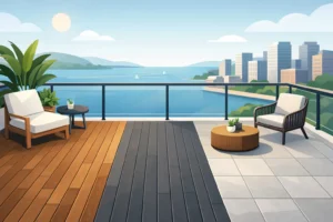 Balcony Decking Material Options for Lasting Style